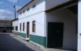 Casa do Fundo Azul Esverdeado